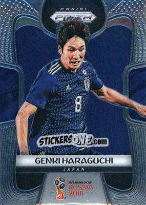 Sticker Genki Haraguchi - FIFA World Cup Russia 2018. Prizm n. 119 - Panini