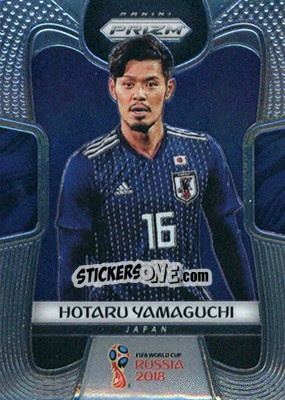 Sticker Hotaru Yamaguchi - FIFA World Cup Russia 2018. Prizm - Panini