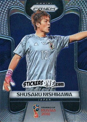 Sticker Shusaku Nishikawa - FIFA World Cup Russia 2018. Prizm - Panini