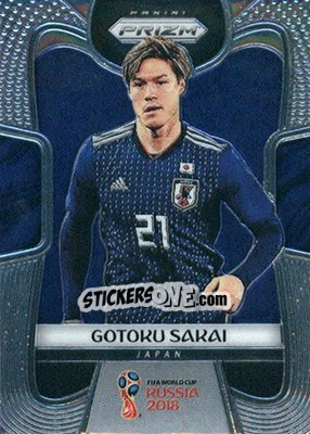 Cromo Gotoku Sakai - FIFA World Cup Russia 2018. Prizm - Panini