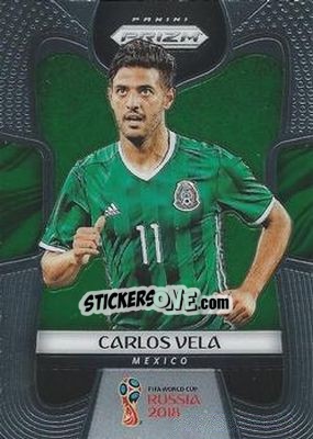 Cromo Carlos Vela - FIFA World Cup Russia 2018. Prizm - Panini