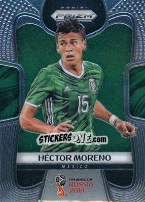 Sticker Hector Moreno - FIFA World Cup Russia 2018. Prizm - Panini