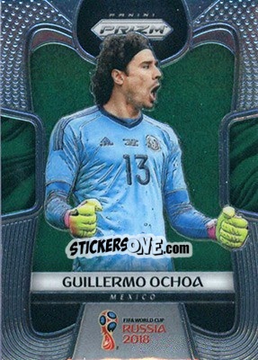 Sticker Guillermo Ochoa - FIFA World Cup Russia 2018. Prizm - Panini