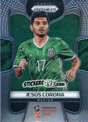 Figurina Jesus Corona - FIFA World Cup Russia 2018. Prizm - Panini