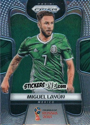 Sticker Miguel Layun - FIFA World Cup Russia 2018. Prizm - Panini