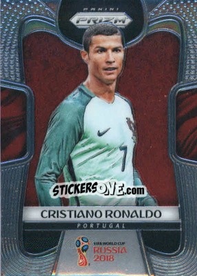 Cromo Cristiano Ronaldo - FIFA World Cup Russia 2018. Prizm - Panini