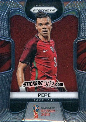 Cromo Pepe - FIFA World Cup Russia 2018. Prizm - Panini