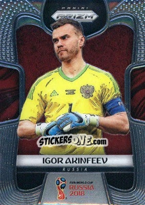 Cromo Igor Akinfeev - FIFA World Cup Russia 2018. Prizm - Panini