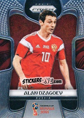 Cromo Alan Dzagoev - FIFA World Cup Russia 2018. Prizm - Panini