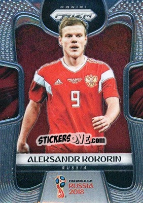 Sticker Aleksandr Kokorin - FIFA World Cup Russia 2018. Prizm - Panini