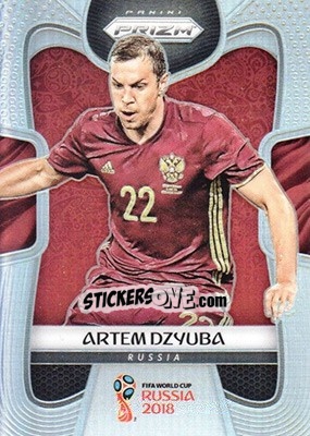 Sticker Artem Dzyuba - FIFA World Cup Russia 2018. Prizm - Panini
