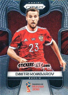 Sticker Dmitri Kombarov - FIFA World Cup Russia 2018. Prizm - Panini