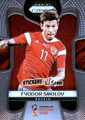 Sticker Fedor Smolov - FIFA World Cup Russia 2018. Prizm - Panini