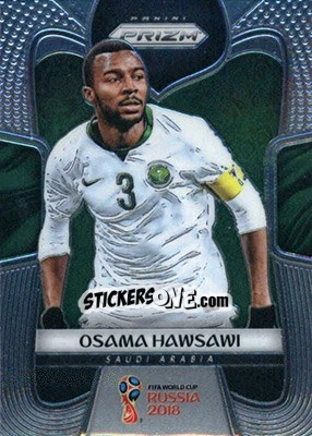 Cromo Osama Hawsawi - FIFA World Cup Russia 2018. Prizm - Panini