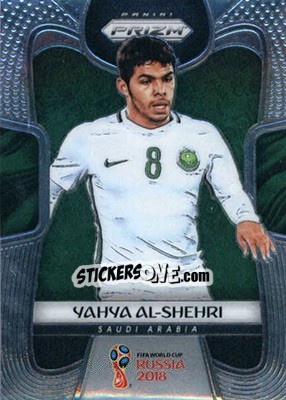 Sticker Yahya Al-Shehri - FIFA World Cup Russia 2018. Prizm - Panini