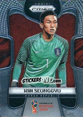 Sticker Kim Seunggyu - FIFA World Cup Russia 2018. Prizm - Panini