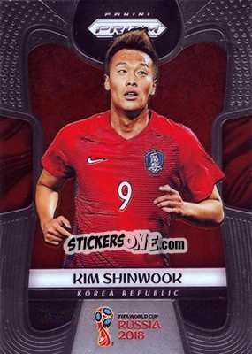 Sticker Kim Shinwook - FIFA World Cup Russia 2018. Prizm - Panini