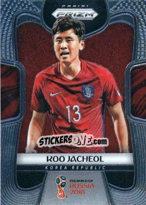 Cromo Koo Jacheol - FIFA World Cup Russia 2018. Prizm - Panini