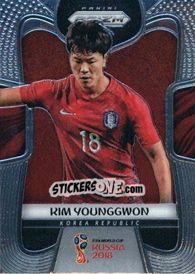 Cromo Kim Younggwon - FIFA World Cup Russia 2018. Prizm - Panini