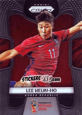Sticker Lee Keun-ho - FIFA World Cup Russia 2018. Prizm - Panini