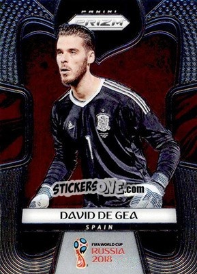 Sticker David de Gea - FIFA World Cup Russia 2018. Prizm - Panini