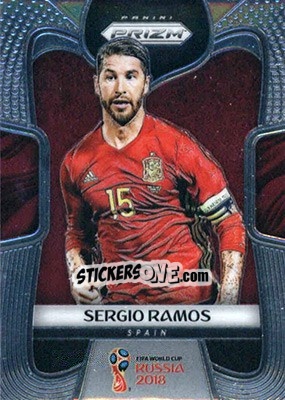 Sticker Sergio Ramos - FIFA World Cup Russia 2018. Prizm - Panini