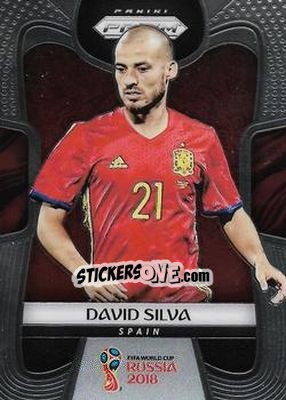 Sticker David Silva - FIFA World Cup Russia 2018. Prizm - Panini