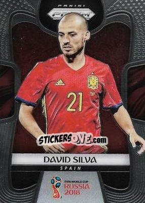 Cromo David Silva - FIFA World Cup Russia 2018. Prizm - Panini