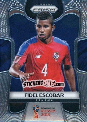 Sticker Fidel Escobar - FIFA World Cup Russia 2018. Prizm - Panini
