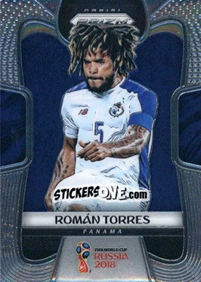 Sticker Roman Torres - FIFA World Cup Russia 2018. Prizm - Panini
