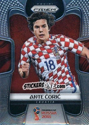 Sticker Ante Coric - FIFA World Cup Russia 2018. Prizm - Panini