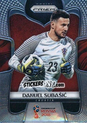 Sticker Danijel Subasic - FIFA World Cup Russia 2018. Prizm - Panini