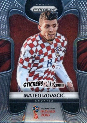 Sticker Mateo Kovacic - FIFA World Cup Russia 2018. Prizm - Panini