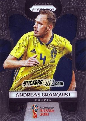 Cromo Andreas Granqvist - FIFA World Cup Russia 2018. Prizm - Panini