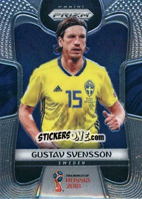 Sticker Gustav Svensson - FIFA World Cup Russia 2018. Prizm - Panini