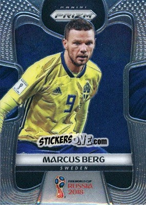 Sticker Marcus Berg - FIFA World Cup Russia 2018. Prizm - Panini