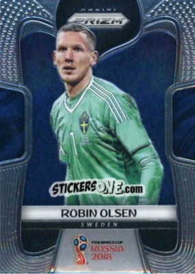 Figurina Robin Olsen - FIFA World Cup Russia 2018. Prizm - Panini