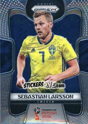Sticker Sebastian Larsson - FIFA World Cup Russia 2018. Prizm - Panini