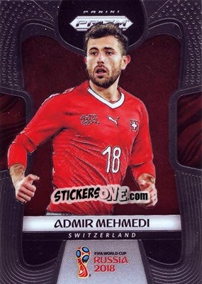 Cromo Admir Mehmedi - FIFA World Cup Russia 2018. Prizm - Panini