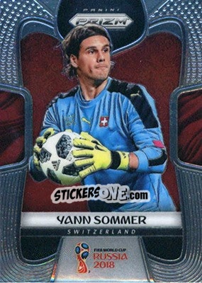 Sticker Yann Sommer - FIFA World Cup Russia 2018. Prizm - Panini