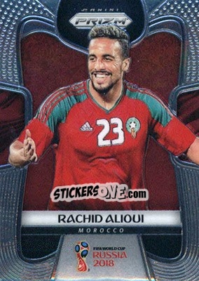 Sticker Rachid Alioui - FIFA World Cup Russia 2018. Prizm - Panini