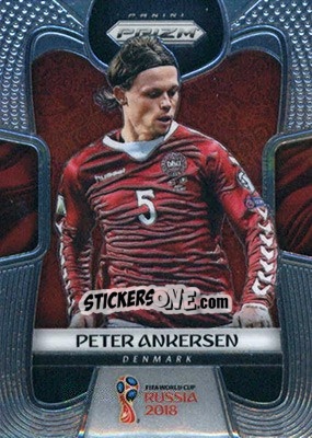 Cromo Peter Ankersen - FIFA World Cup Russia 2018. Prizm - Panini