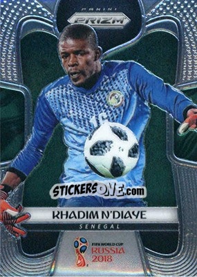 Cromo Khadim N'Diaye - FIFA World Cup Russia 2018. Prizm - Panini