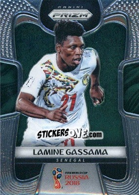 Sticker Lamine Gassama - FIFA World Cup Russia 2018. Prizm - Panini