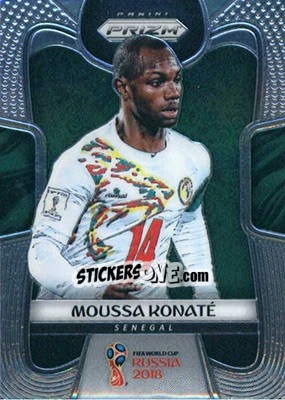 Figurina Moussa Konate - FIFA World Cup Russia 2018. Prizm - Panini