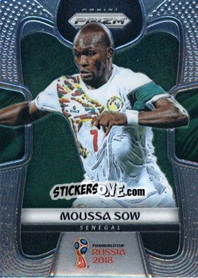 Sticker Moussa Sow - FIFA World Cup Russia 2018. Prizm - Panini