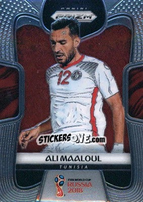 Sticker Ali Maaloul - FIFA World Cup Russia 2018. Prizm - Panini