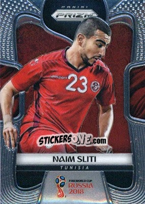 Cromo Naim Sliti - FIFA World Cup Russia 2018. Prizm - Panini