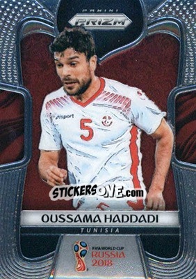 Sticker Oussama Haddadi - FIFA World Cup Russia 2018. Prizm - Panini