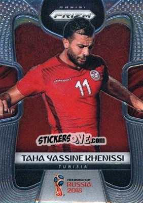 Cromo Taha Yassine Khenissi - FIFA World Cup Russia 2018. Prizm - Panini